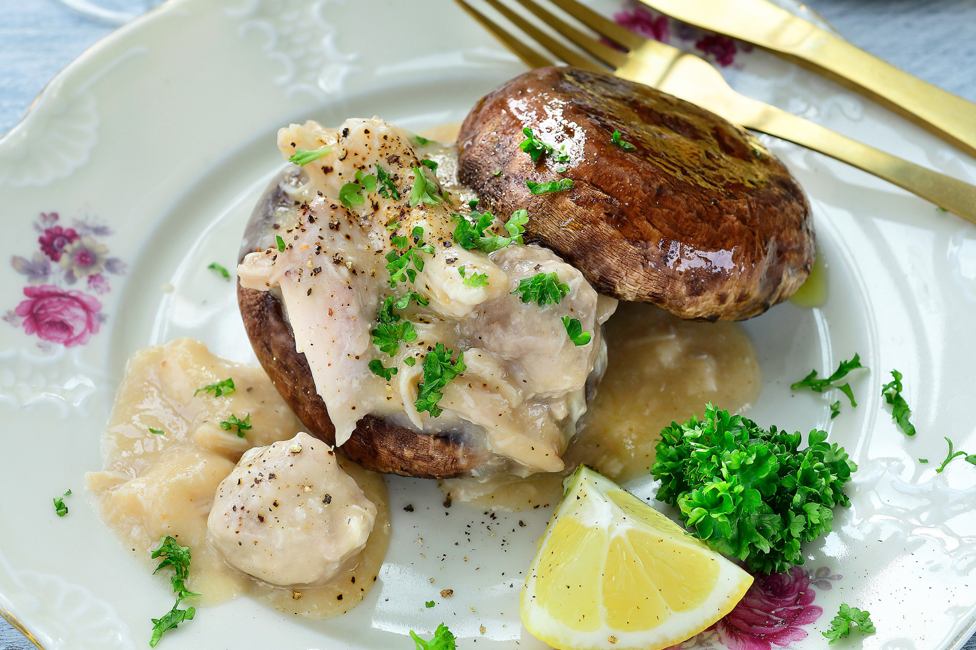 Portobello vol-au-vent